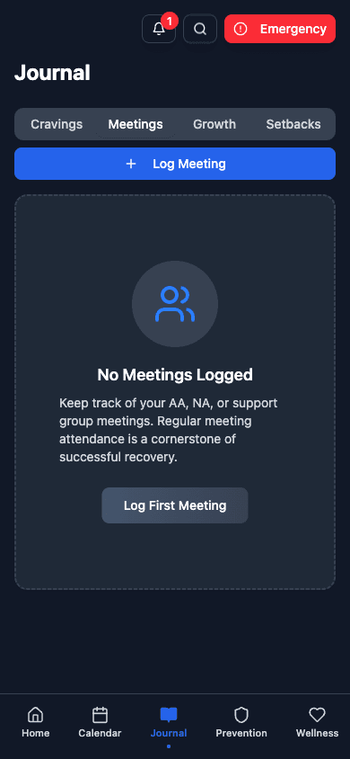 Meeting attendance tracker
